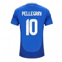 Italien Lorenzo Pellegrini #10 Heimtrikot EM 2024 Kurzarm